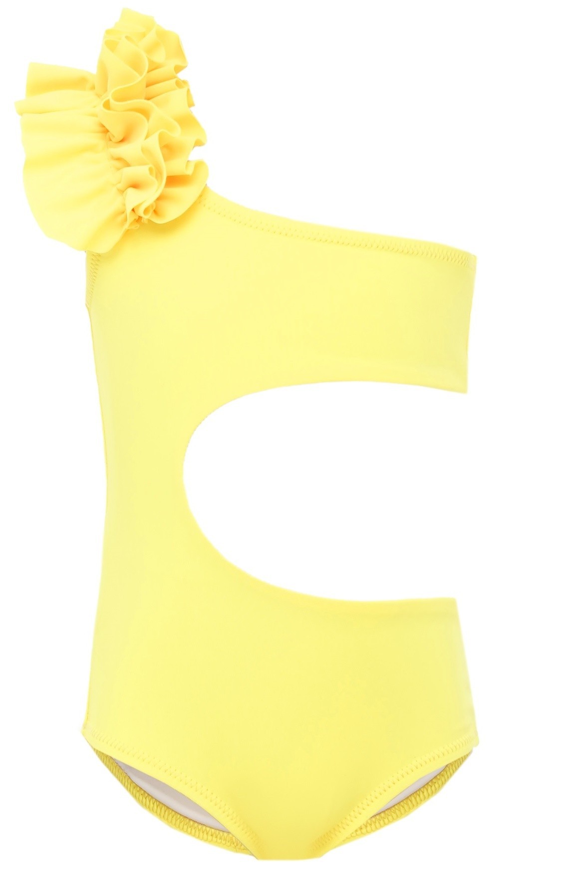 

Цельный купальник BabyLadySwim K903 72 см Желтый с вырезом на животе (K90372)