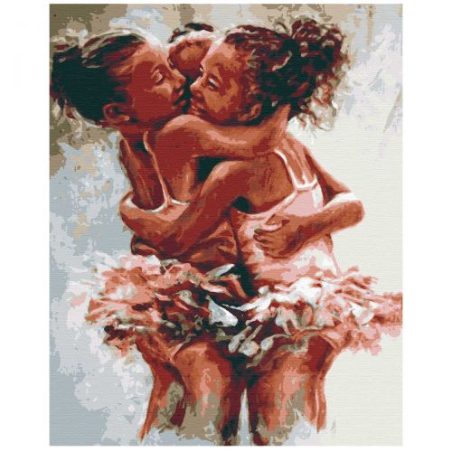 

Картина по номерам "Балеринки"