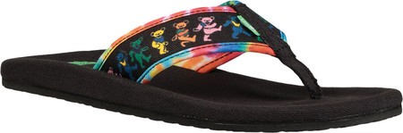 

Мужские вьетнамки, сланцы Sanuk Furreal Classic Grateful Dead Thong Sandal Dancing Bears Canvas 47