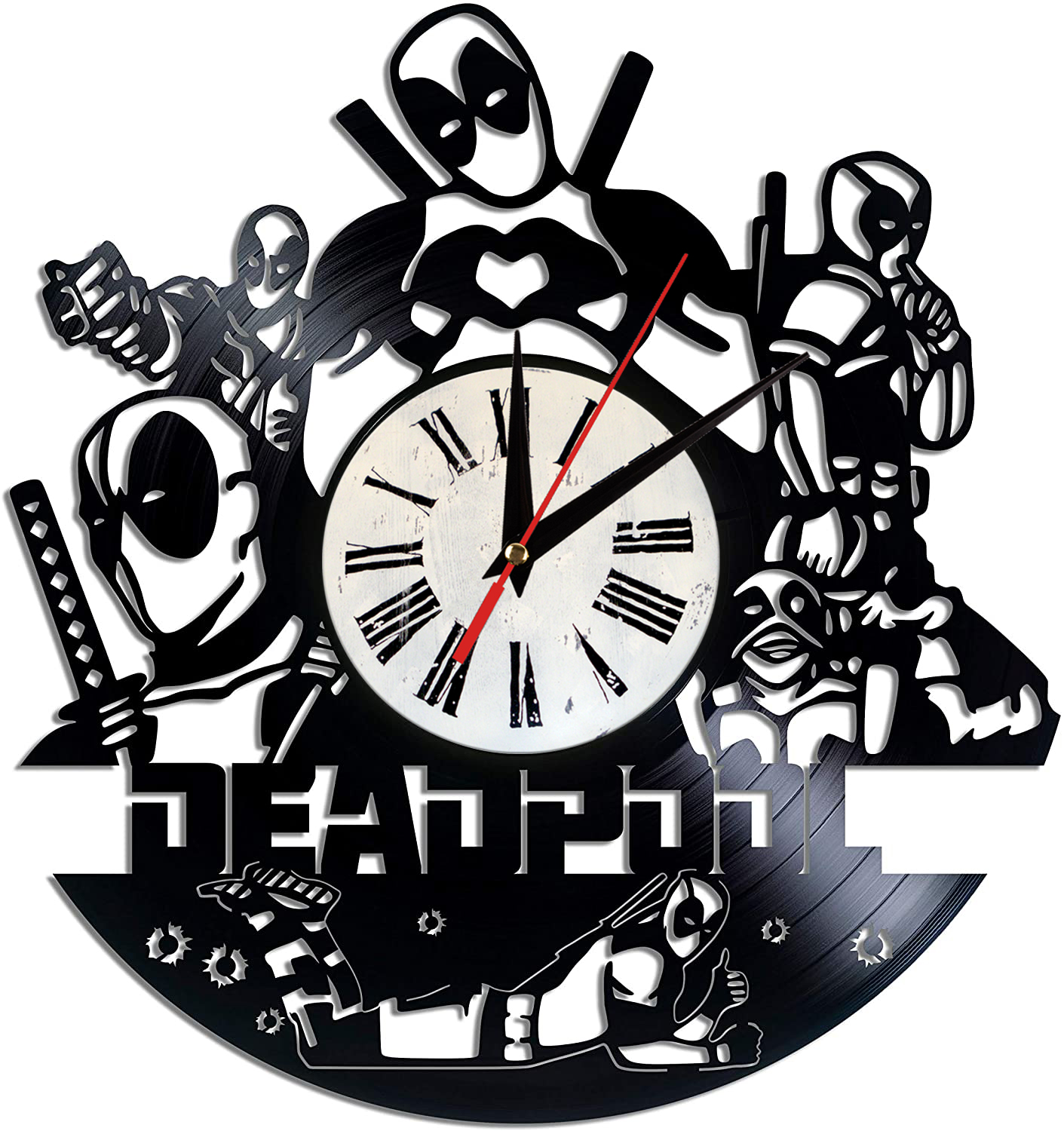 

Настенные часы Electided Дедпул №3