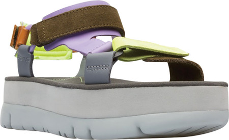 

Женские сандалии Camper Oruga Up Platform Sport Sandal Multicolored Suede/Calfskin 39