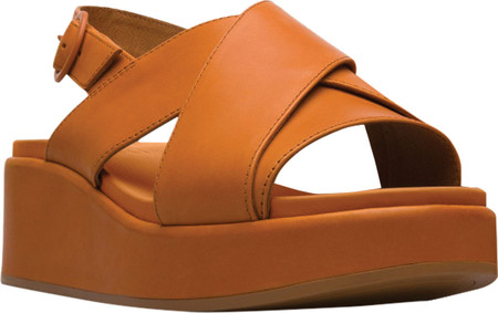 

Женские босоножки Camper Misia X Strap Platform Slingback Sandal Medium Orange Calfskin 38