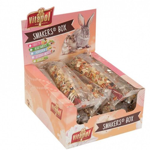 

Колба Vitapol Smakers Box для грызунов, со вкусом овощей, упаковка 12 шт