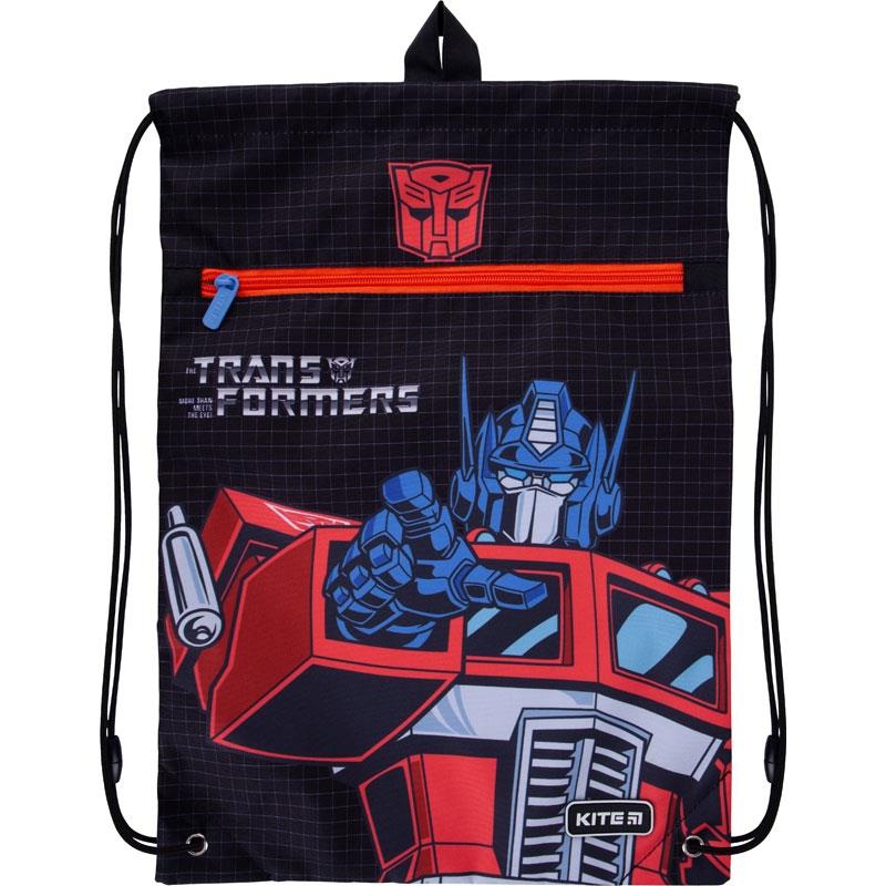 

Сумка для обуви с карманом Kite Transformers (TF21-601M) черная