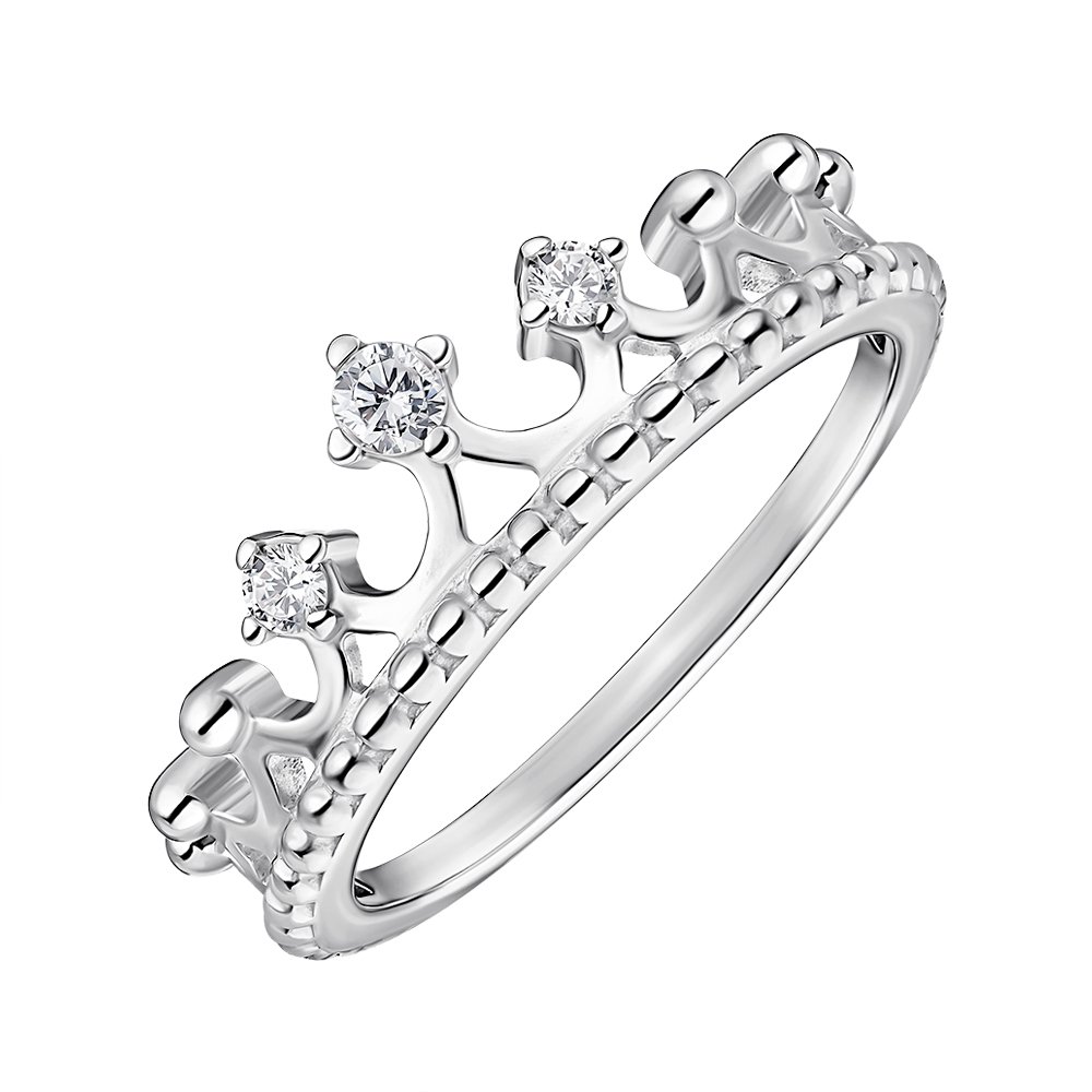 

Серебряное кольцо с фианитами 000148471 16 размера