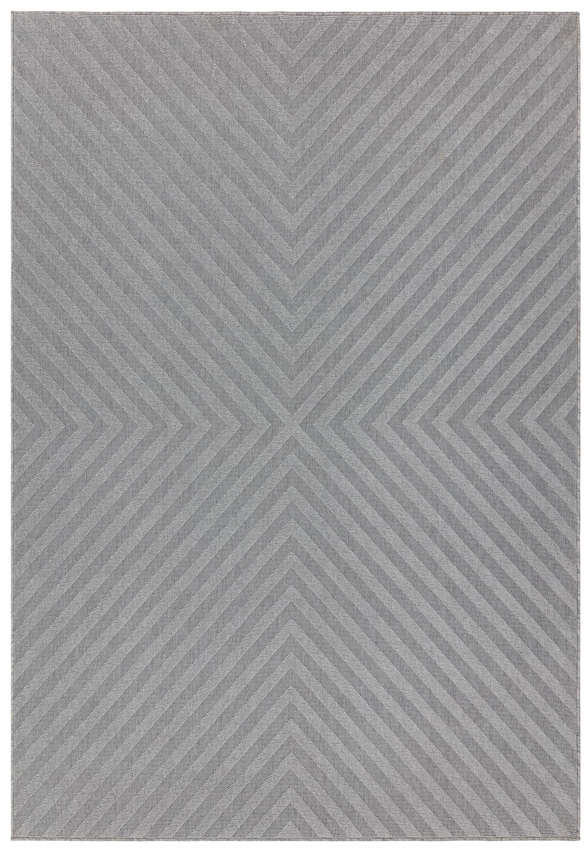 

Ковер для улицы Antibes AN08 White Deco 80x150 Серый