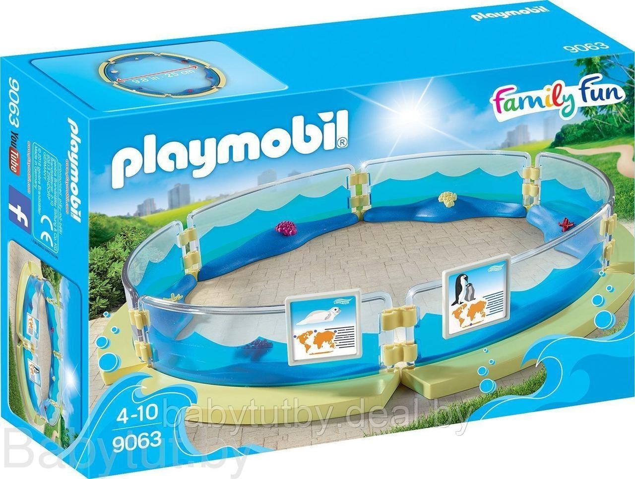 

Конструктор Playmobil Набор Морской басейн 9063