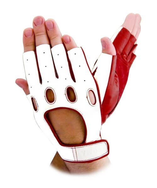 

Мужские перчатки авто кожаные GlovesUA мод.314 р.8.5