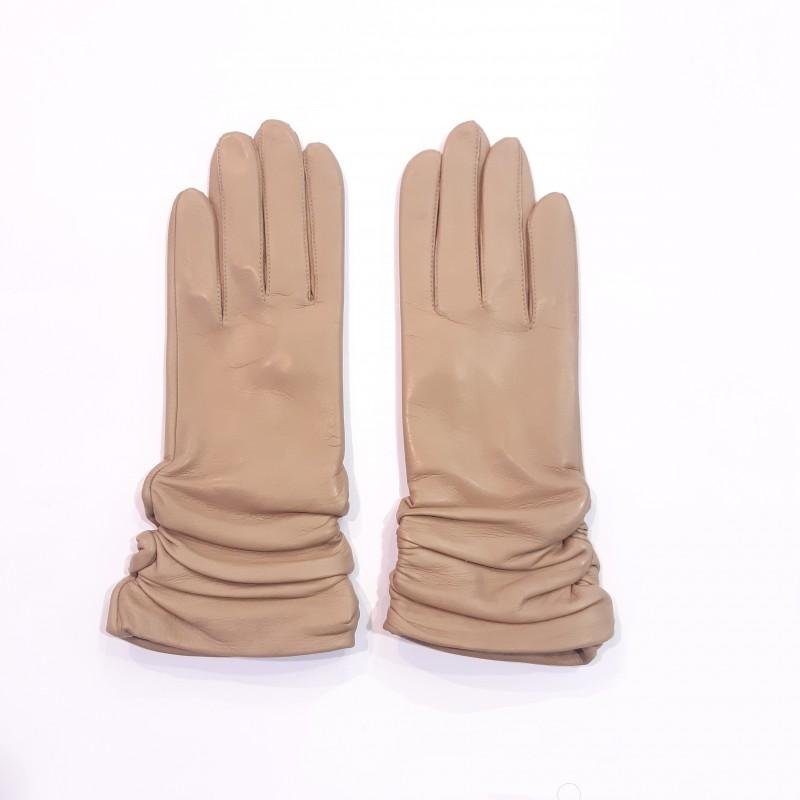 

Женские кожаные перчатки GlovesUA мод.362 р.6,5 экрю