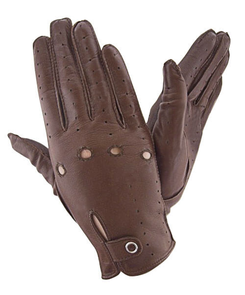 

Женские автомобильные кожаные перчатки GlovesUA мод.086 р.8