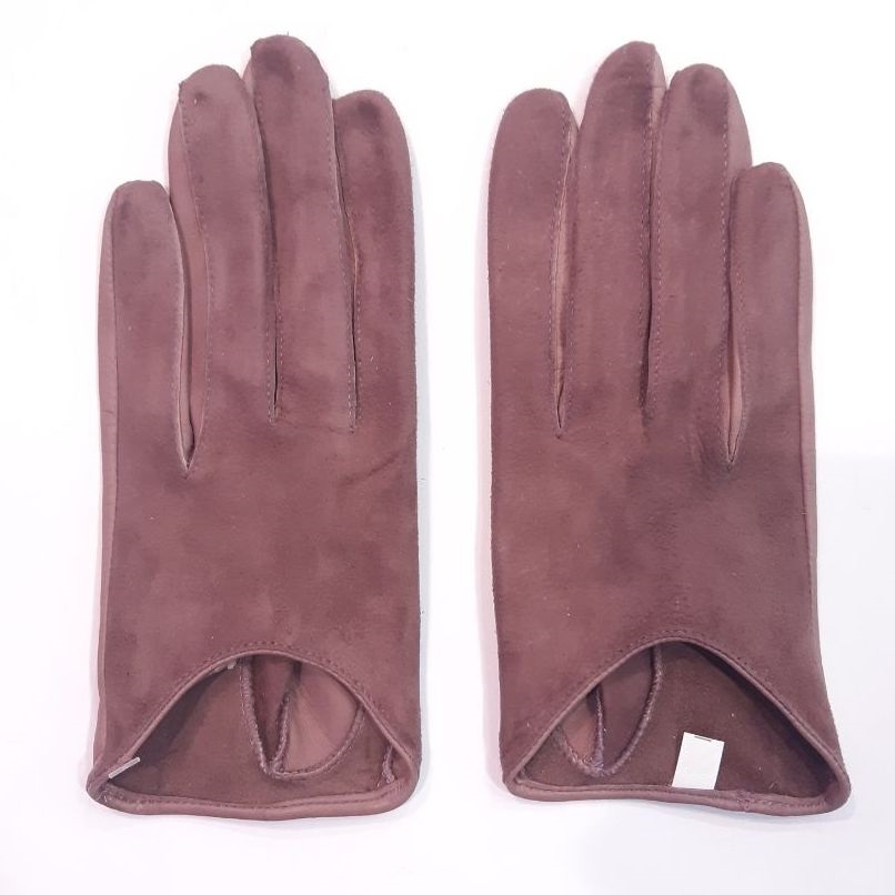 

Женские перчатки комбинированные GlovesUA мод.377 р.7,5 фанданго