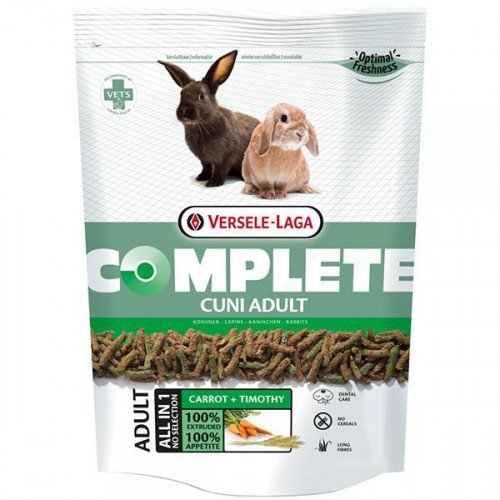 

Корм Versele-Laga Complete Cuni Adult гранулированный, для кроликов, 1.75 кг