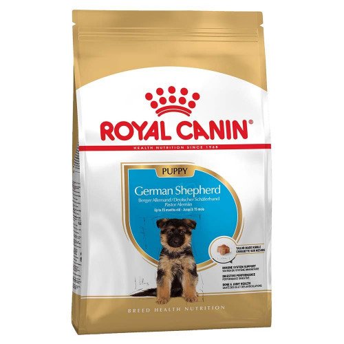 

Сухой корм Royal Canin German Shepherd Puppy для щенков немецкой овчарки до 15 месяцев, 3 кг