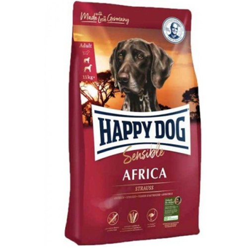 

Сухой корм Happy Dog Adult Africa для взрослых собак с чувствительным пищеварением, 1 кг