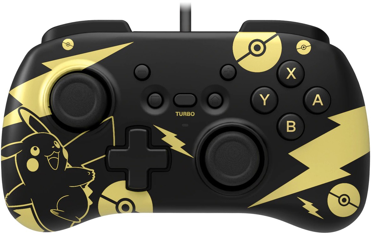 

Геймпад Hori Horipad Mini for Nintendo Switch Pokémon: Pikachu Black & Gold