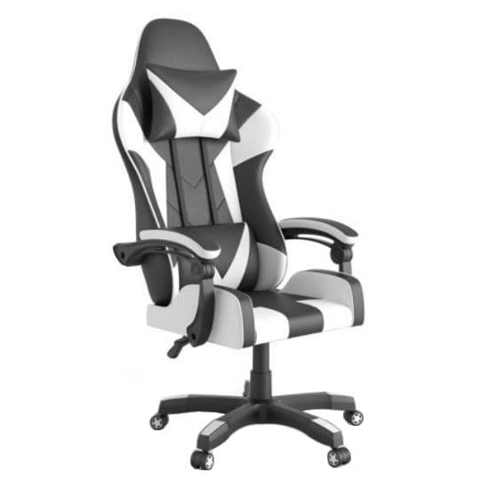 

Геймерское кресло для молодежной комнаты Modena Black Red White 64x123x64 (TSINTERIOR/FOT-OBR_GAM_MODENA) 111367