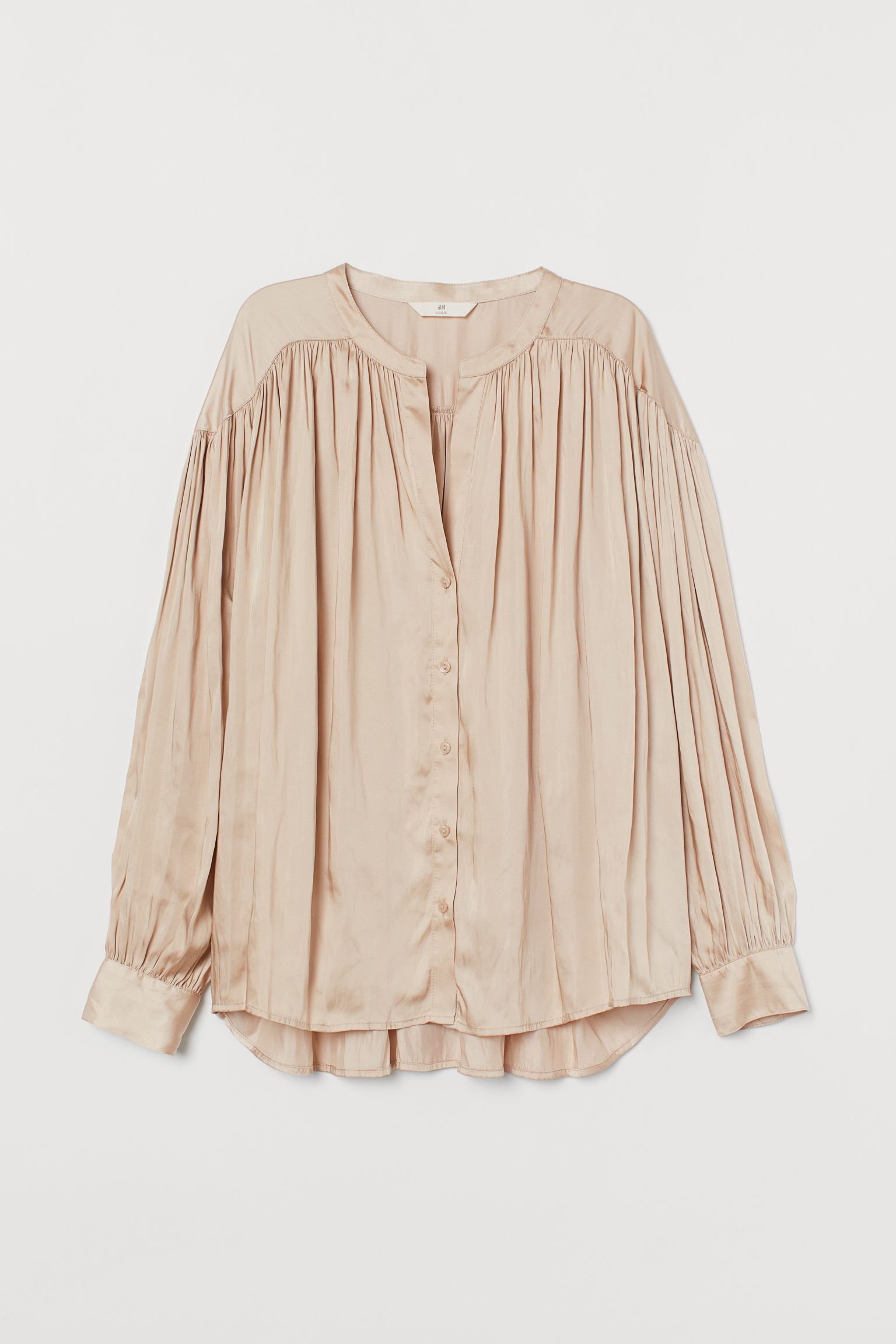 

Блуза H&M  бежевый 2112784090, Блуза H&M 46 бежевый 2112784090