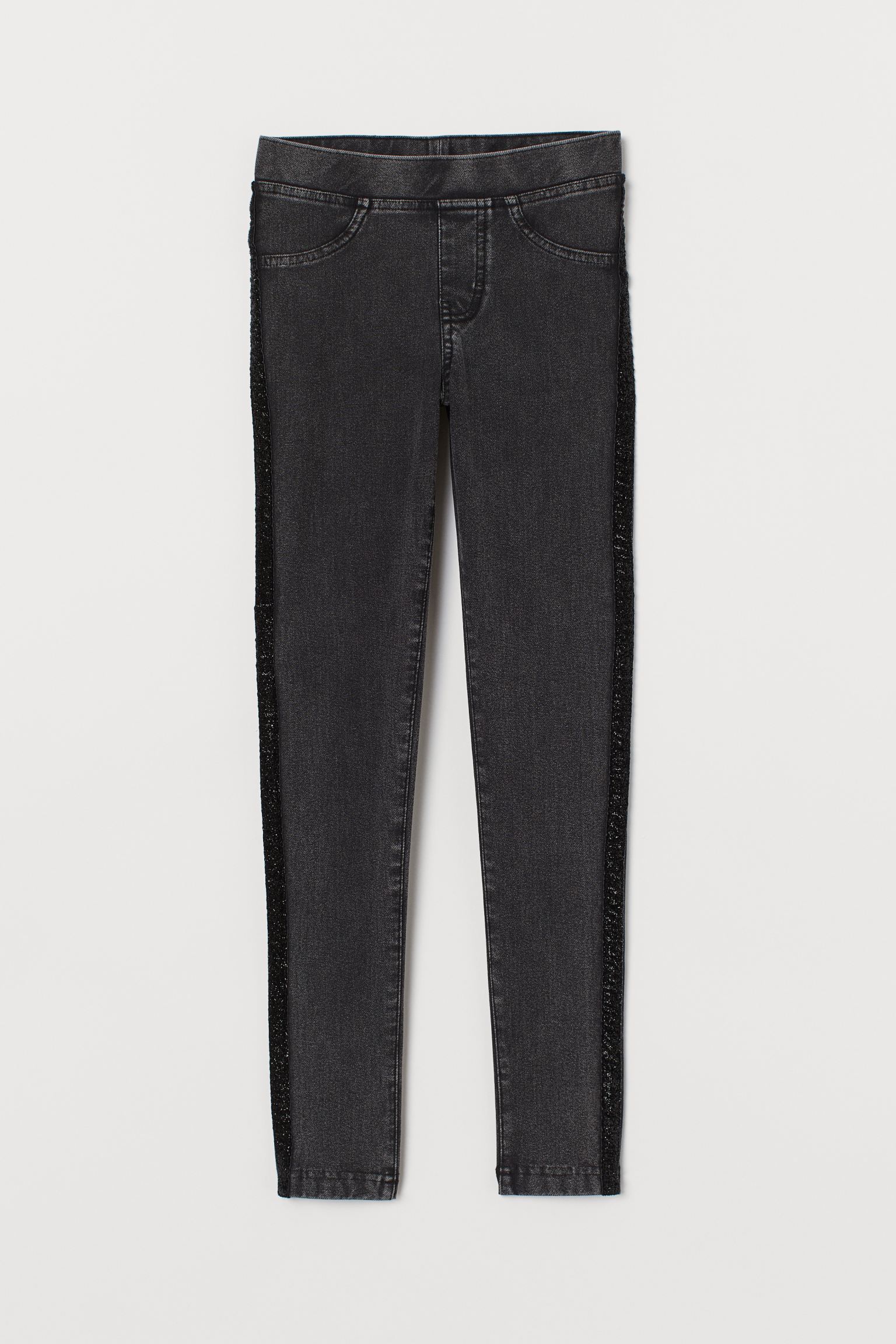 

Леггинсы H&M 140см темно серый 2112744117