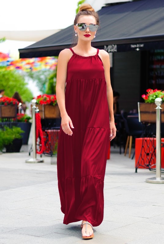 

Fashions • Платье Кимберли Fashions 50 бордовый (Р617-лб)