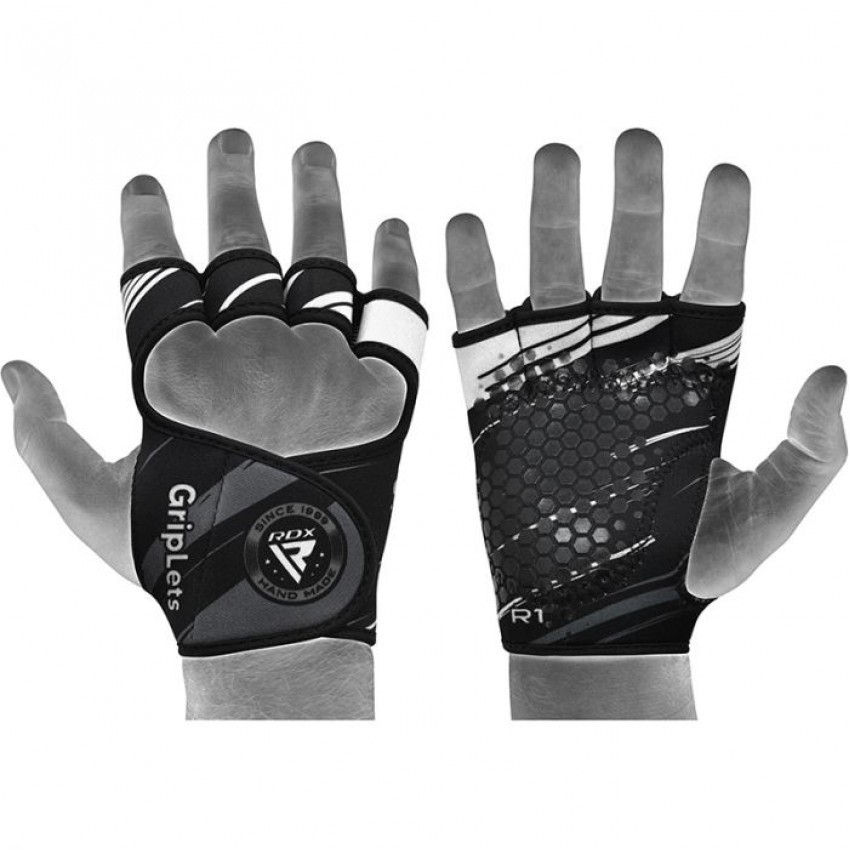 

Накладки для подтягивания RDX R1 White S/M черные 3076_40292