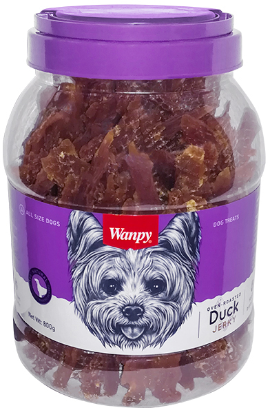 

Лакомство для собак Wanpy Duck Jerky Вяленое филе утки 800 г