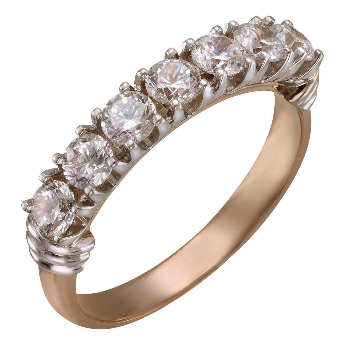 

Золотое кольцо с фианитами Tango Jewellery Company 350051 размер 19.5