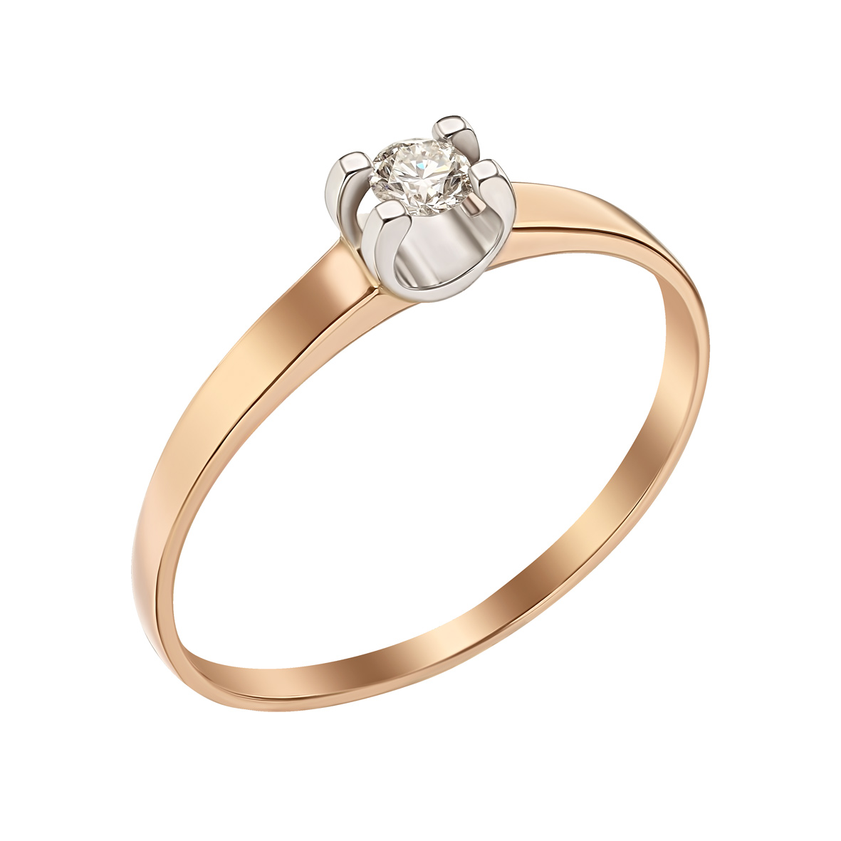 

Золотое кольцо с бриллиантом Tango Jewellery Company 750672 размер 16.5
