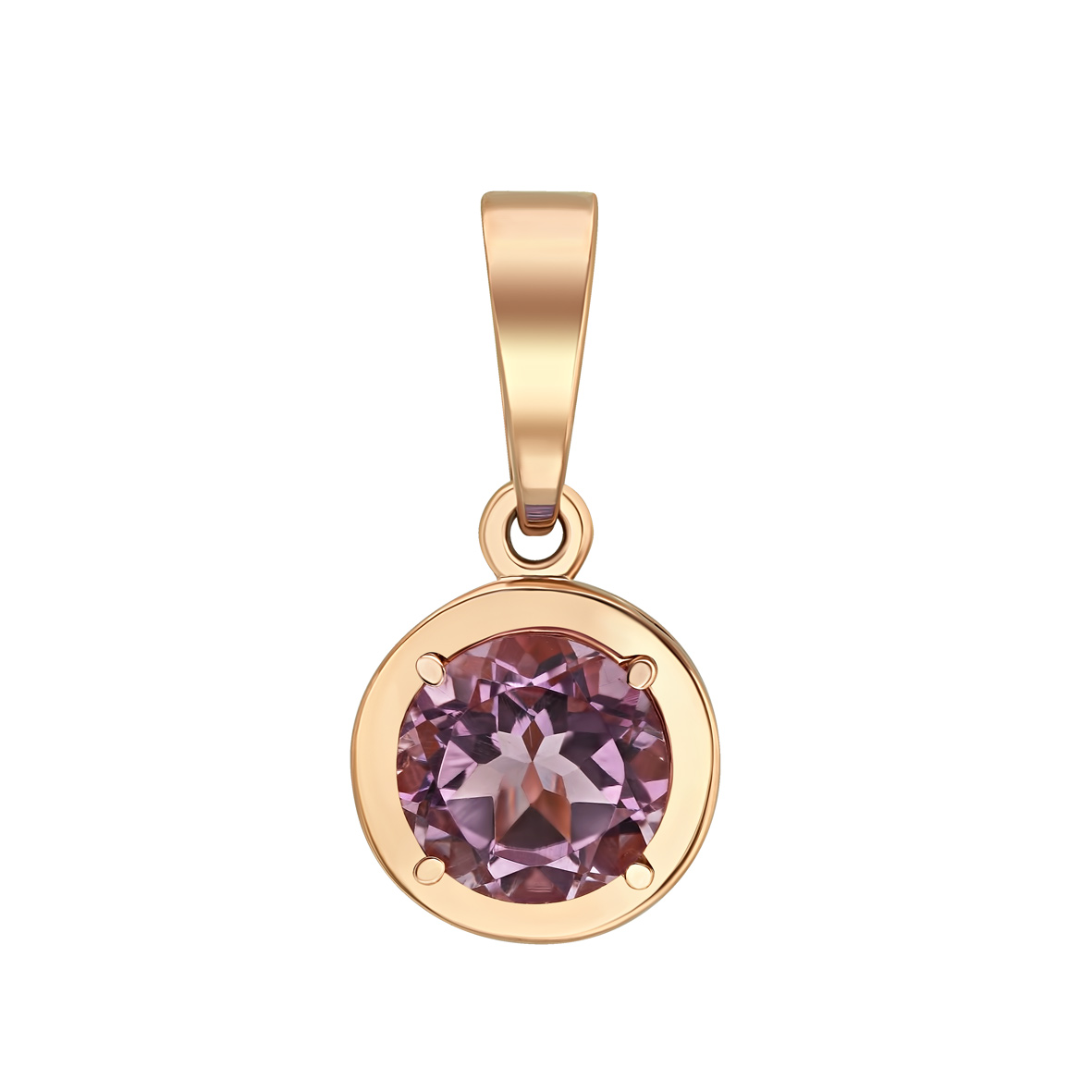 

Золотая подвеска с аметистом Tango Jewellery Company 183121