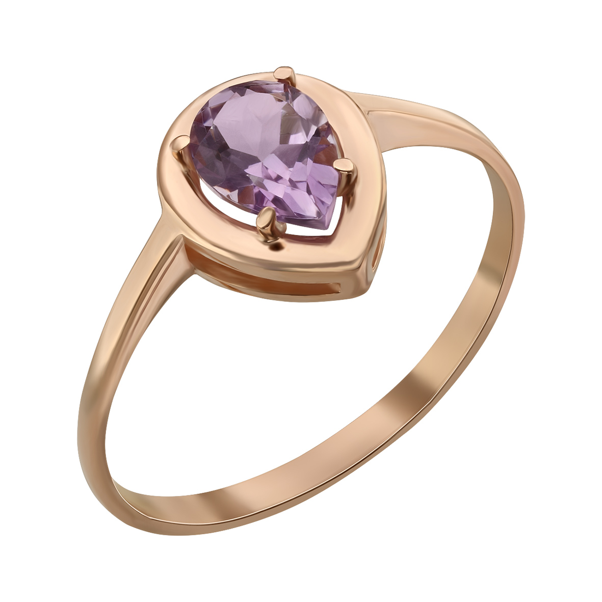 

Золотое кольцо с аметистом Tango Jewellery Company 363670 размер 19