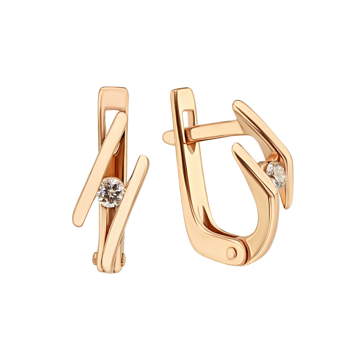 

Золотые серьги с бриллиантами Tango Jewellery Company 760308