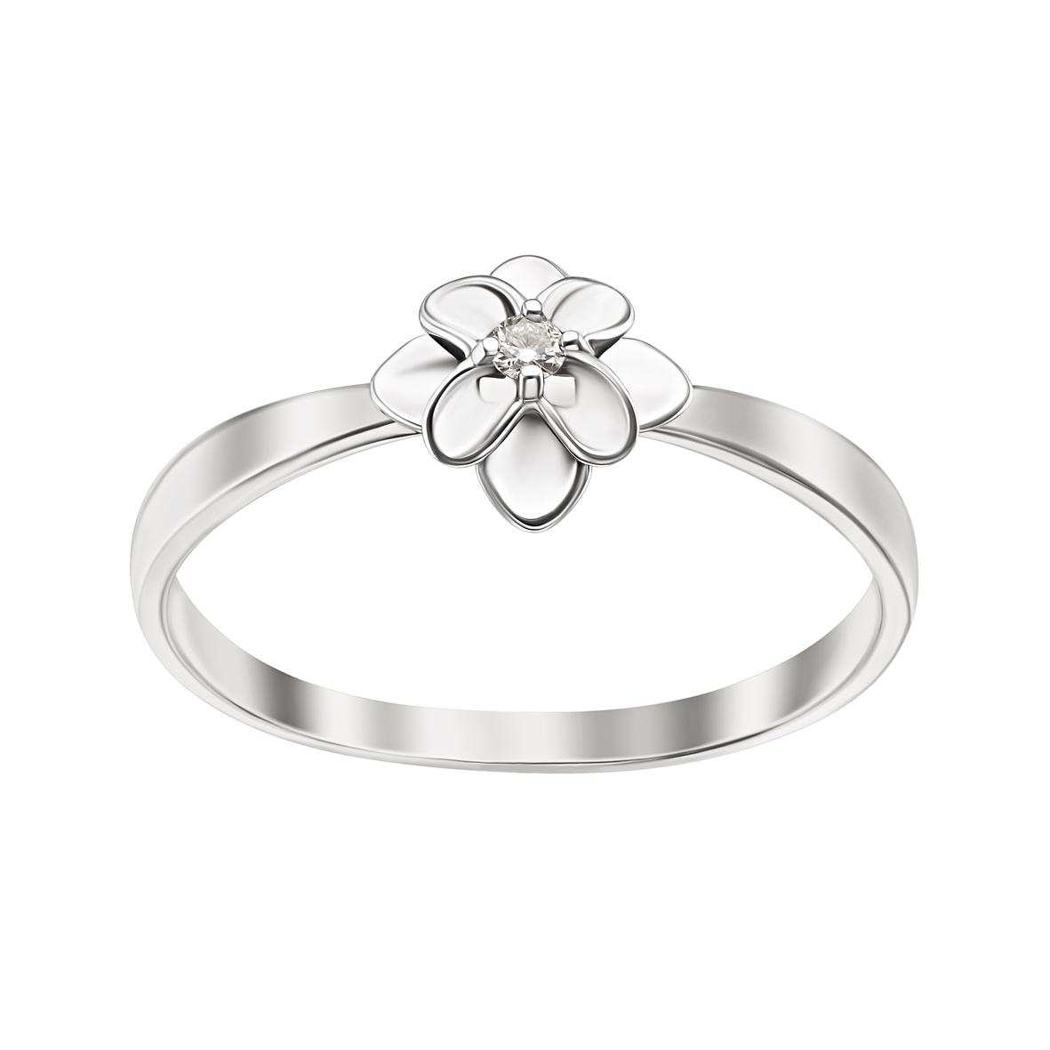 

Кольцо в белом золоте с бриллиантом Tango Jewellery Company 750697В размер 18.5