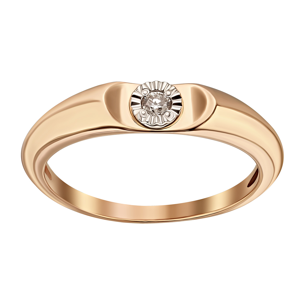 

Золотое кольцо с бриллиантом Tango Jewellery Company 750702 размер 19