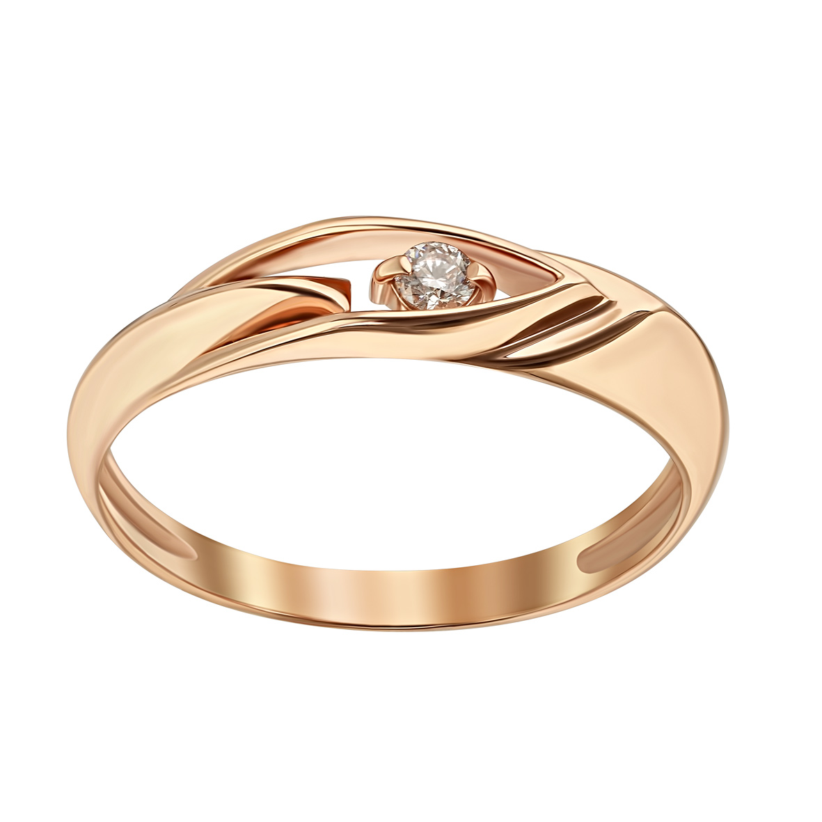 

Золотое кольцо с бриллиантом Tango Jewellery Company 740385 размер 18