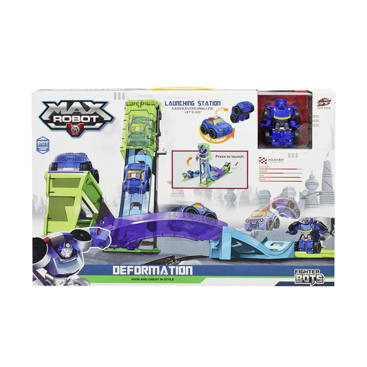 

Автотрек Max Robot вид 1 MiC (L019-7-8-9-10) (176675)