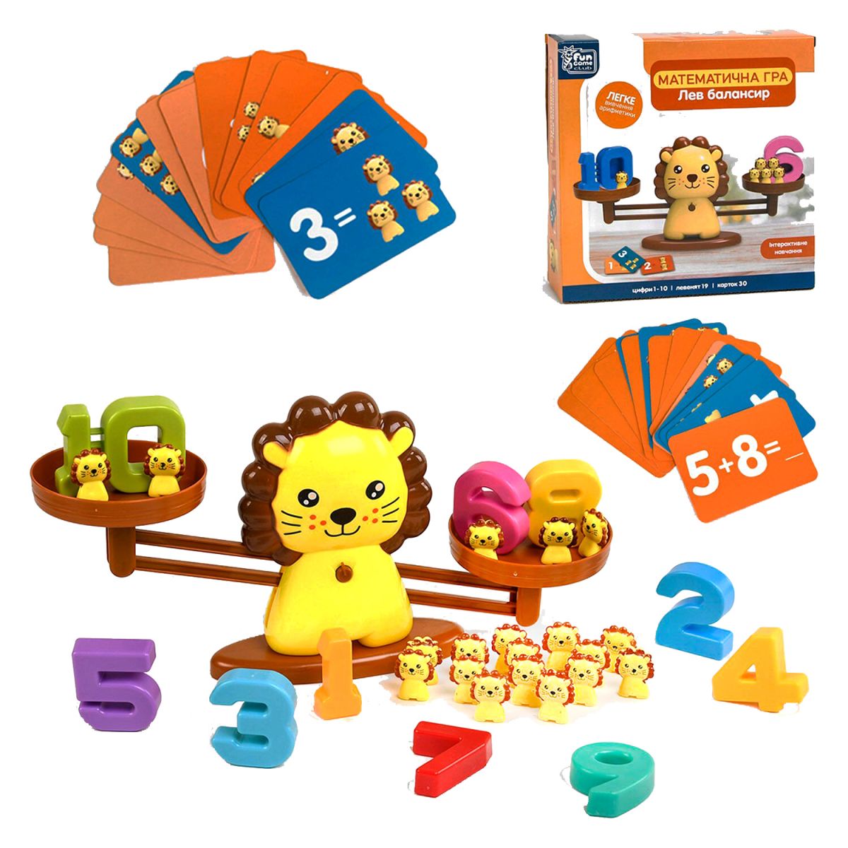 

Математическая игра Лев балансир MiC (32846) (177207)
