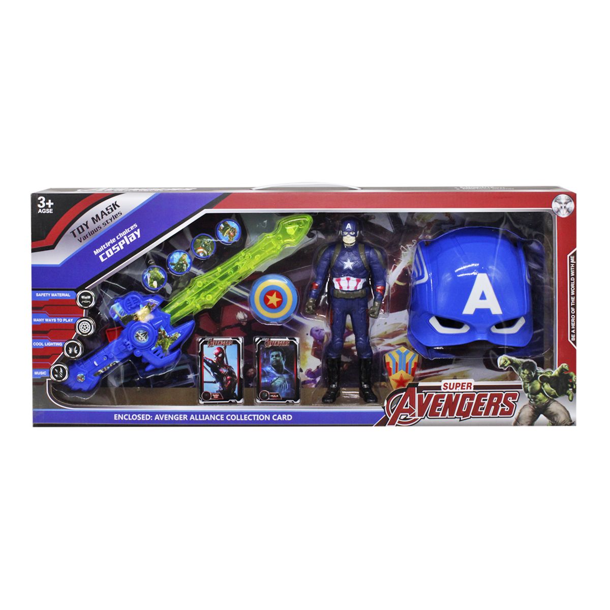 

Игровой набор Капитан Америка MiC (564-877/878/879/880) (178049)