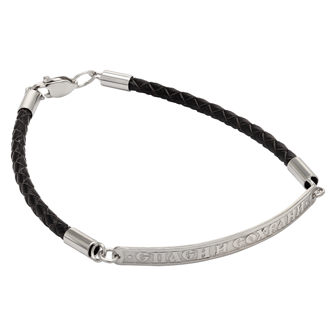 

Браслет из серебра с натуральной кожей Tango Jewellery Company 910049С размер 200
