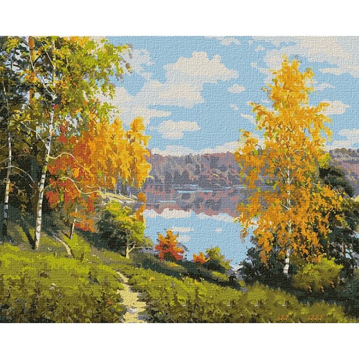 

Картина по номерам Осенний день Идейка (KHO2844) (175625)