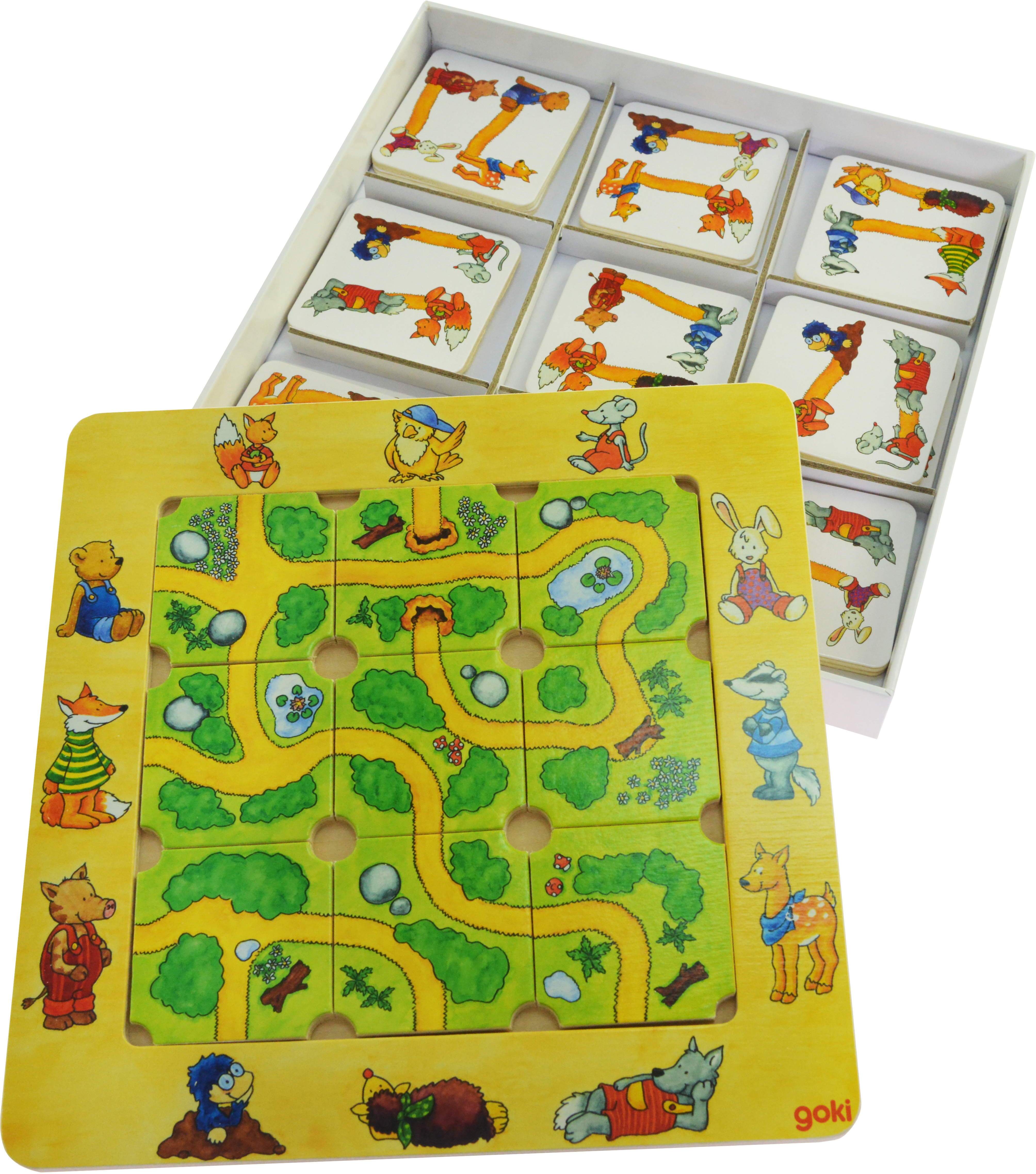 

Настольная игра Goki Найди дорогу (56944) (4013594569446)