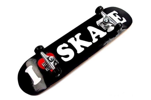 

Скейтборд Scooter Print I Love Skate SD15 до 80кг