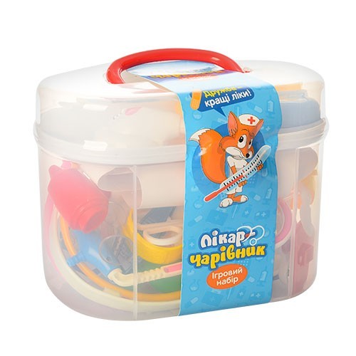 

Детский игровой набор доктора Limo Toy в чемоданчике 37предметов свет М 0461 U/R