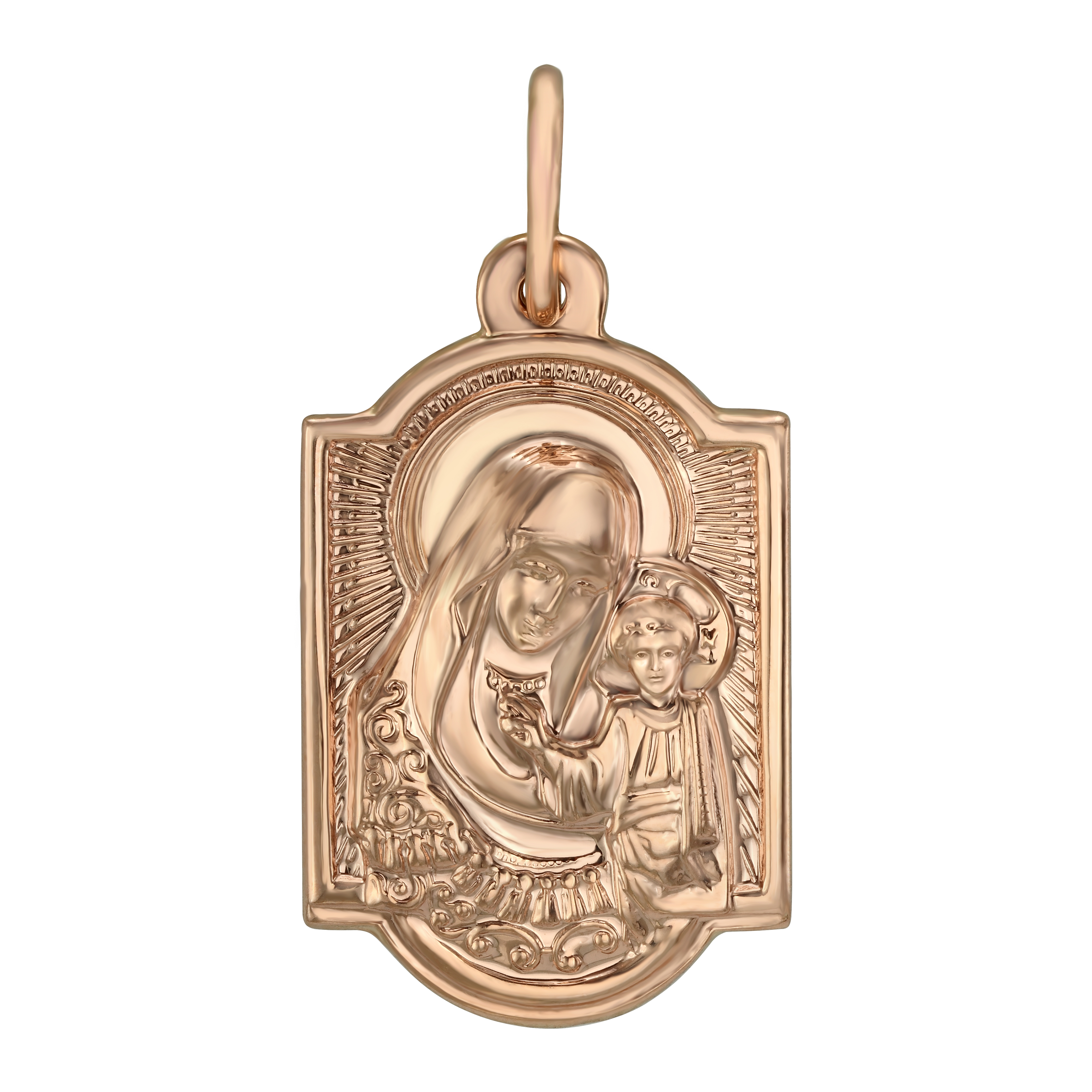 

Золотая ладанка "Казанская икона Божией Матери" Tango Jewellery Company 110623