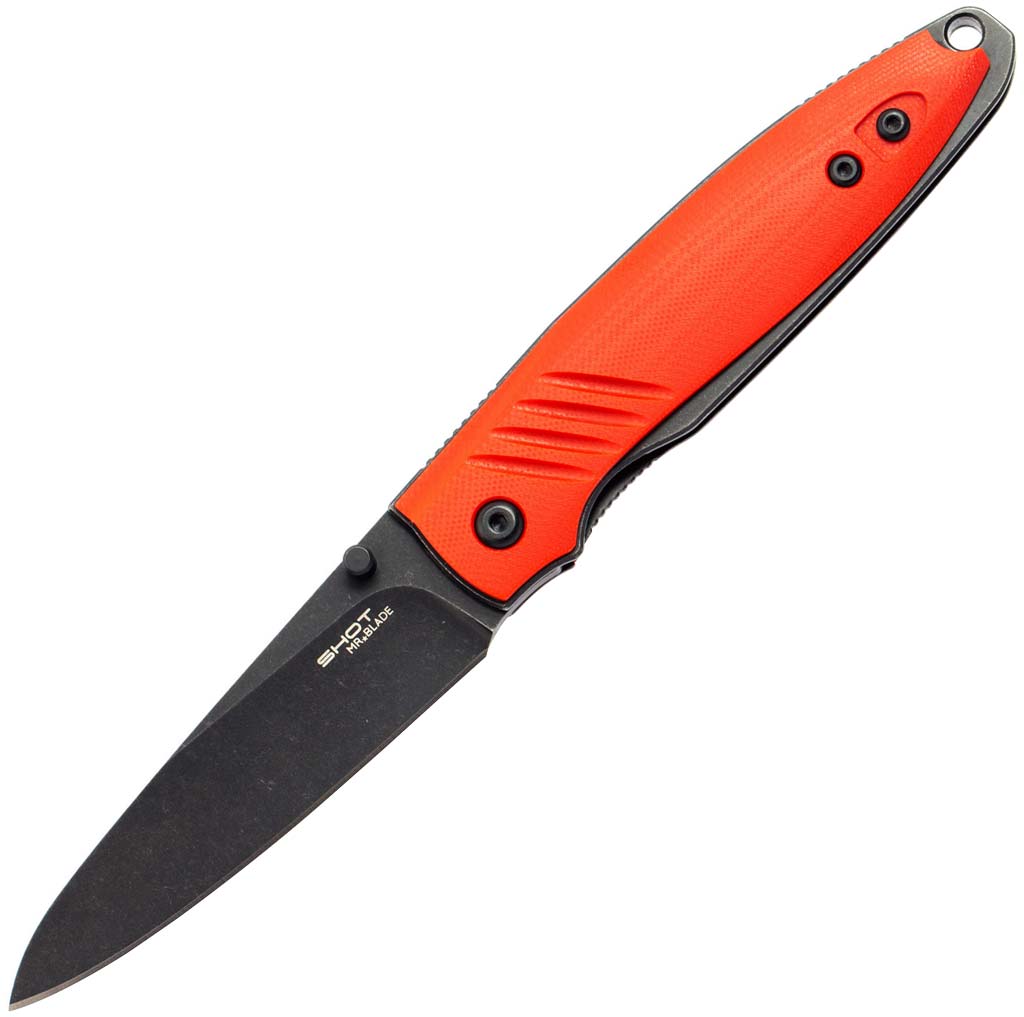 

Нож Mr. Blade Shot Blackwash Red