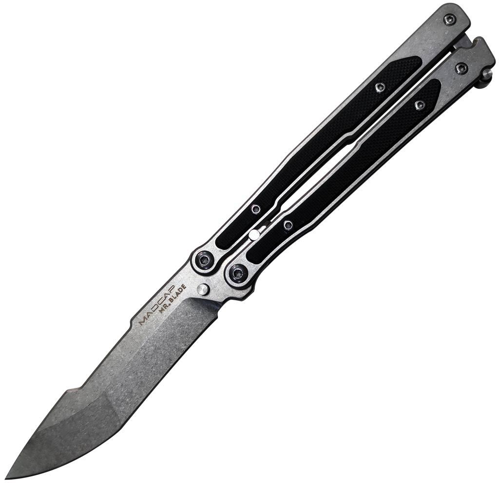 

Нож-бабочка Mr. Blade MadCap Black Stonewash