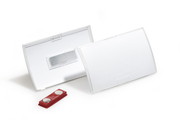 

Бейдж Durable Click Fold 40x75 мм пластиковый на магните
