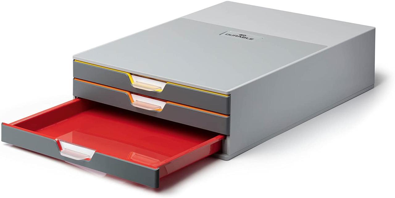 

Бокс для документов Durable VARICOLOR 3 3 выдвижных ящичка
