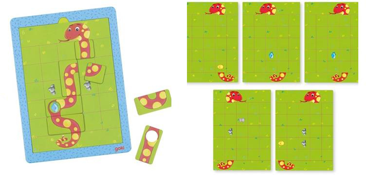 

Магнитная игра Janod Голодная змея (56756G) (4013594567565)