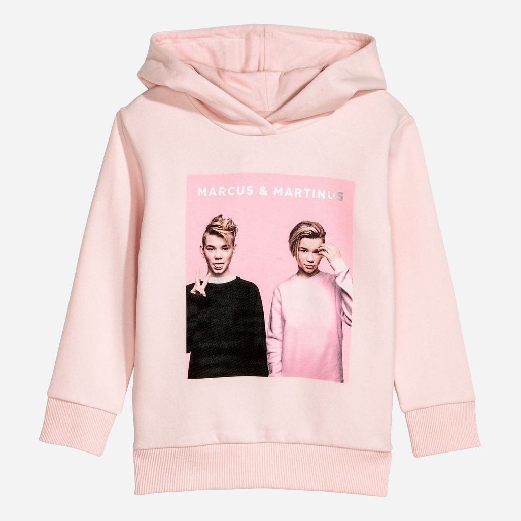 

Худи H&M 060595997 92 см Розовое