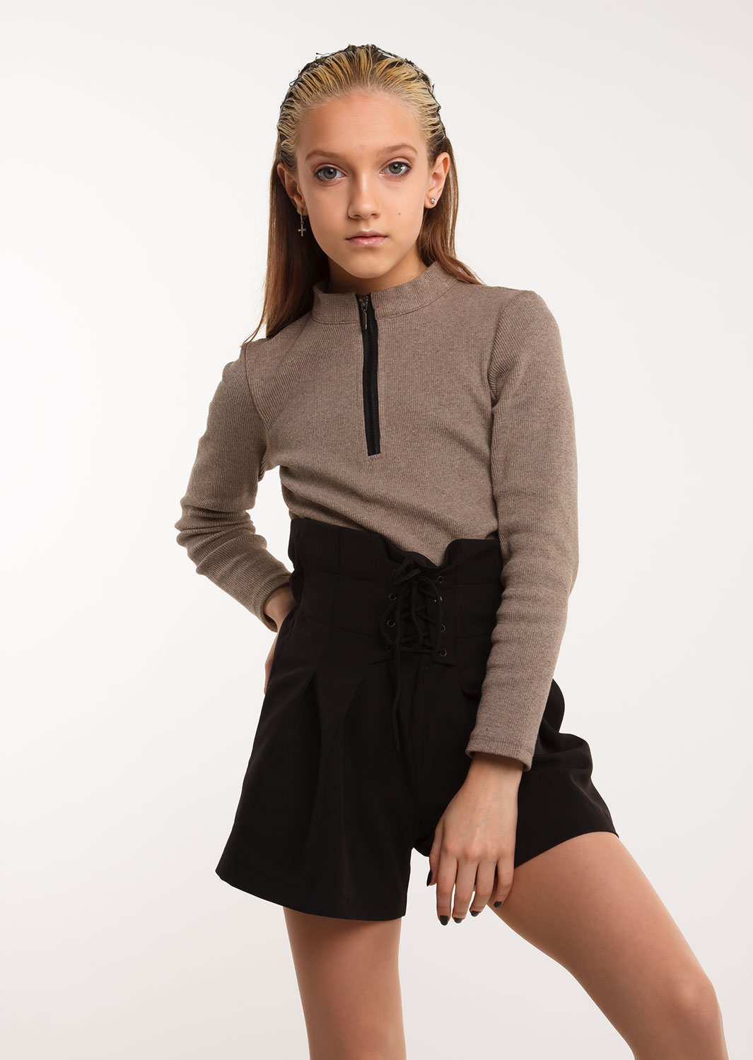 

Шорты Sofia Shelest Бекки SHR923 122 см Черный