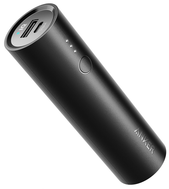 

Портативний зарядний пристрій Anker PowerCore 5000 mAh Ultra-Compact Black